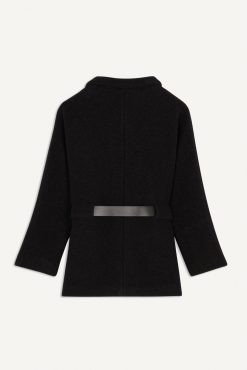 Ba&Sh Carole.Manteau Noir Wholesale