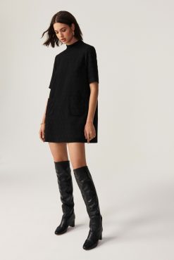 Ba&Sh Mellie.Robe Noir Online