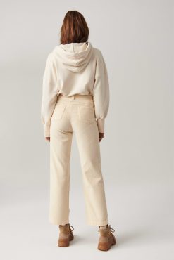 Ba&Sh Fare.Pantalon Blanc Ecru Hot