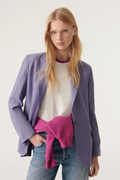 Ba&Sh Heroes.Veste Violet New