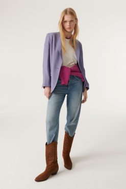 Ba&Sh Heroes.Veste Violet New