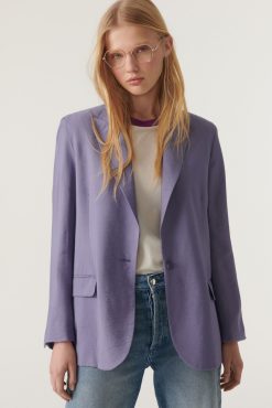 Ba&Sh Heroes.Veste Violet New