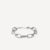 Ba&Sh Boki.Bracelet Grosse Maille Gris Clearance