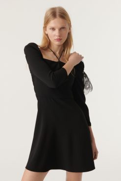 Ba&Sh Jumla.Robe Noir Hot