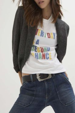 Ba&Sh Baarity.T-Shirt Femme Blanc Best