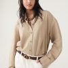 Ba&Sh Benco.Chemise Beige New