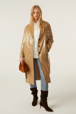 Ba&Sh Cal.Manteau Beige Wholesale