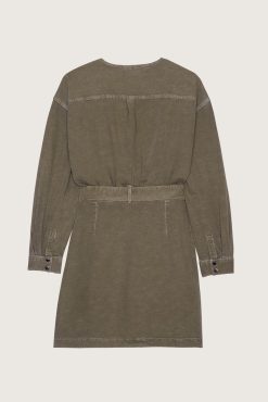 Ba&Sh Driss.Robe Olive New