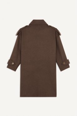 Ba&Sh Tonio.Manteau Marron Online