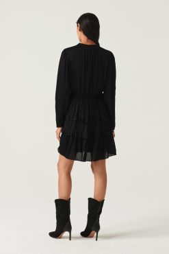 Ba&Sh Clen.Robe Noir Clearance