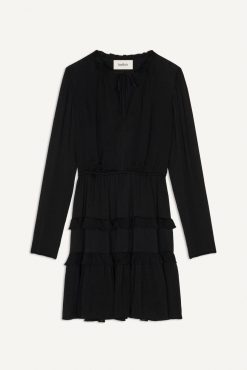 Ba&Sh Clen.Robe Noir Clearance