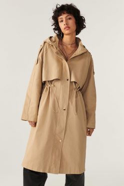 Ba&Sh Ted.Trenchcoat Beige Best