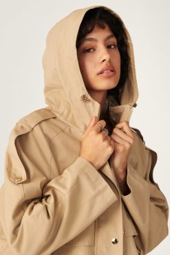 Ba&Sh Ted.Trenchcoat Beige Best