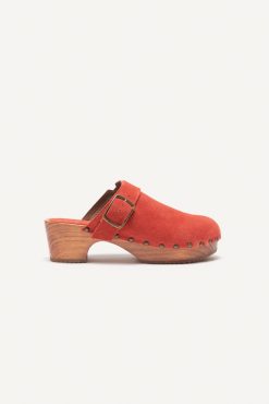 Ba&Sh Clog.Sabots Jaune-Orange Clearance