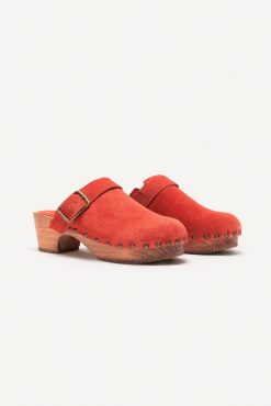 Ba&Sh Clog.Sabots Jaune-Orange Clearance