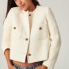 Ba&Sh Meredith.Veste Blanc Ecru Clearance