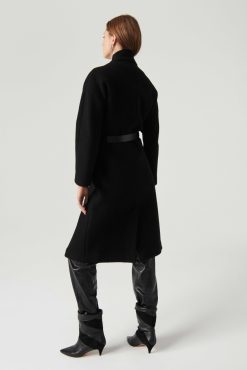 Ba&Sh Colin.Manteau Noir Online