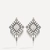 Ba&Sh Maxi-Punk.Boucles D'Oreille Pendantes Gris Best