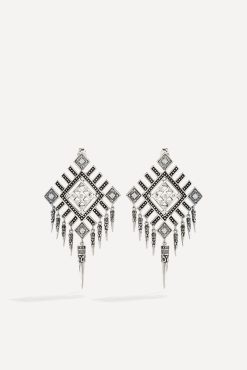 Ba&Sh Maxi-Punk.Boucles D'Oreille Pendantes Gris Best