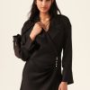 Ba&Sh Falla.Robe Noir Clearance