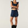 Ba&Sh Yarel.Short Bleu Nuit Online