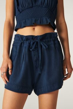 Ba&Sh Yarel.Short Bleu Nuit Online