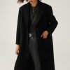 Ba&Sh Tym.Manteau Noir Clearance