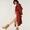 Ba&Sh Ted.Trenchcoat Marron Hot