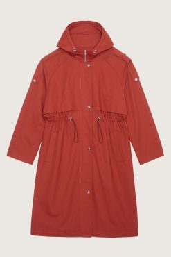 Ba&Sh Ted.Trenchcoat Marron Hot