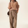 Ba&Sh Baron.Pantalon Beige Wholesale