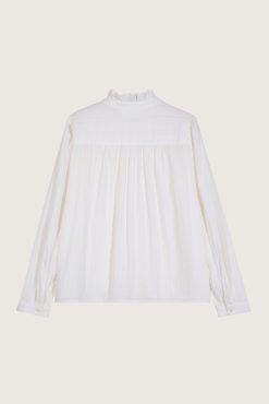 Ba&Sh Caress.Chemise Blanc Ecru Hot