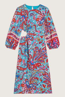 Ba&Sh Monica.Robe Bleu Online