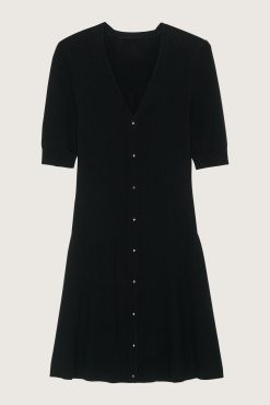 Ba&Sh Kao.Robe Noir Hot