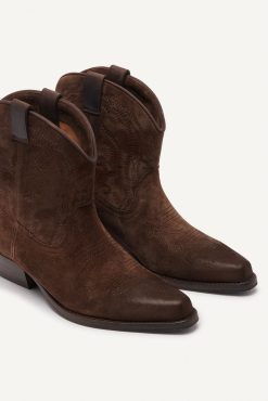 Ba&Sh Curt.Bottines Marron Best