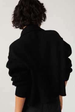 Ba&Sh Alkan.Cardigan Noir Best