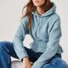 Ba&Sh Darus.Sweatshirt Bleu Hot