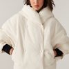 Ba&Sh Kali.Manteau Blanc Ecru Clearance