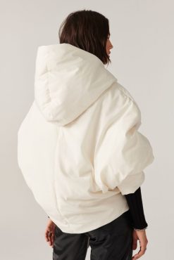 Ba&Sh Kali.Manteau Blanc Ecru Clearance