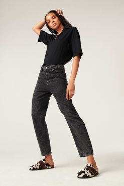 Ba&Sh Posi.Jeans Noir Online