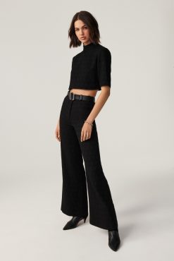 Ba&Sh Mandy.Pantalon Noir Best