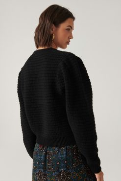 Ba&Sh Aude.Cardigan Noir Best