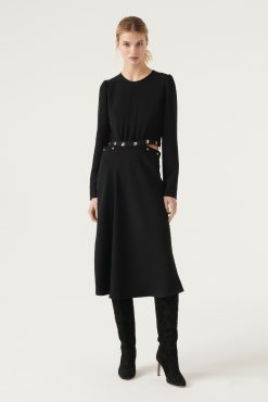 Ba&Sh Odelle.Robe Noir New