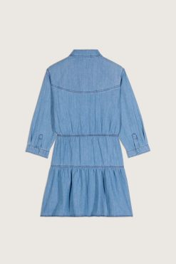 Ba&Sh Aquaria.Robe Denim Hot