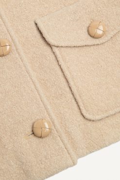 Ba&Sh Anto.Manteau Beige Hot