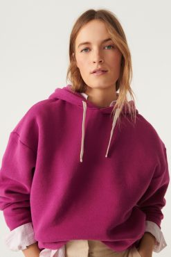 Ba&Sh Robby.Sweatshirt Violet New