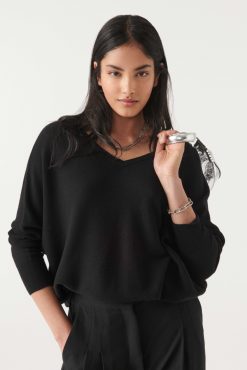 Ba&Sh Elsy.Pull Noir Clearance