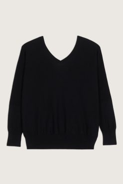 Ba&Sh Elsy.Pull Noir Clearance