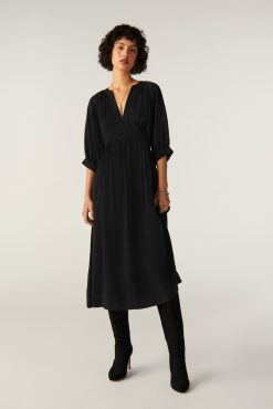 Ba&Sh Atila.Robe Noir Clearance