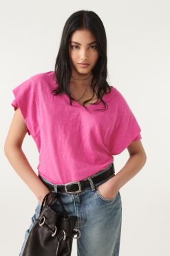 Ba&Sh Viny.T-Shirt Rose Online