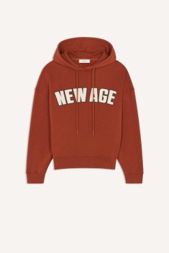 Ba&Sh Dim.Sweatshirt Marron Online